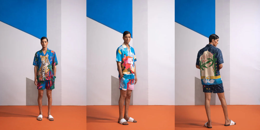 Nautanky Polo Shirt with Shorts – Casual Men’s Summer Looks in Ahmedabad