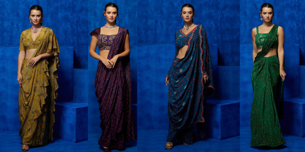 Elevate Your Style with a Pre-Draped Saree from Nautanky
