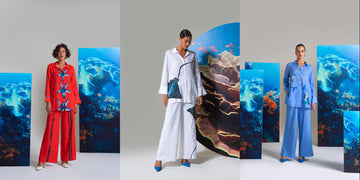 Dive into Ocean-Inspired Elegance: Nautanky's WOW Collection Co-ord Sets