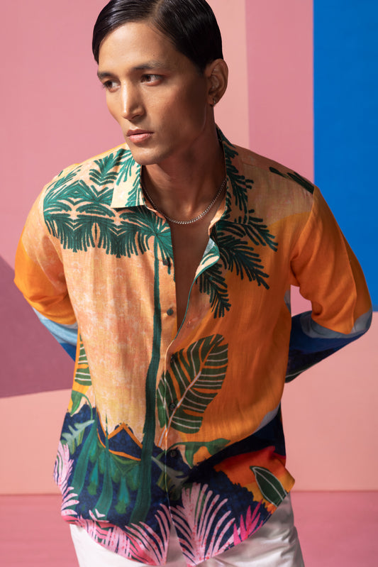 SUNSET FULL SLEEVE SHIRT
