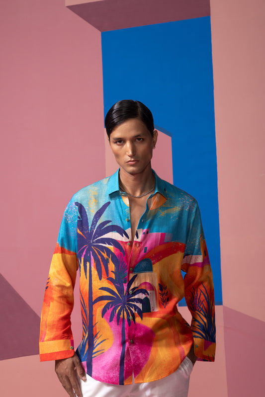 SUNLIGHT IN THE DESERT FULL SLEEVE SHIRT