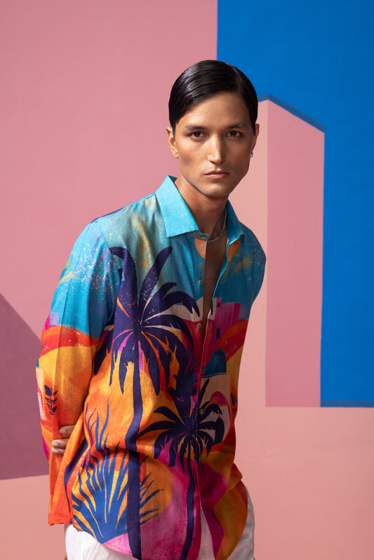 SUNLIGHT IN THE DESERT FULL SLEEVE SHIRT
