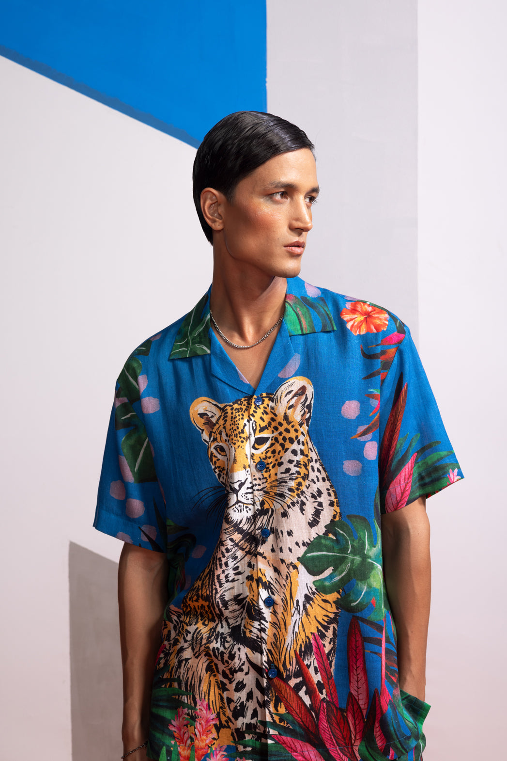 FERAL FLORA - MEDITERRANEANL POLO SHIRT
