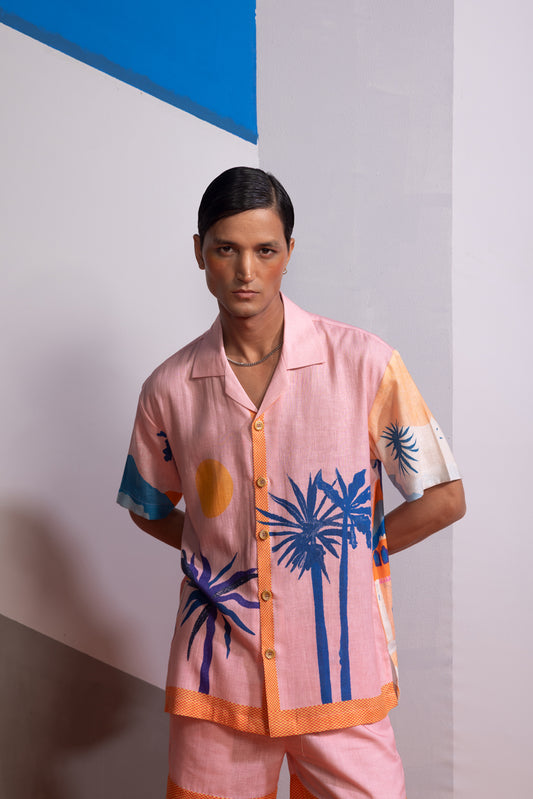 COSMIC SCAPE POLO SHIRT