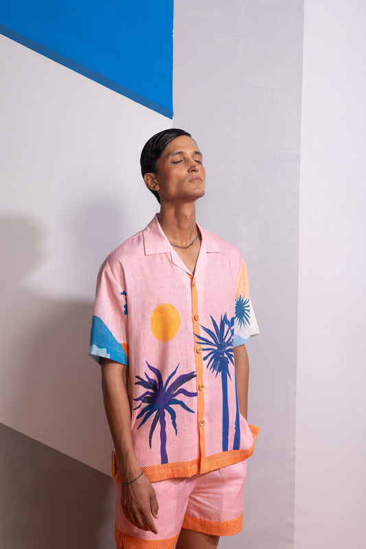 COSMIC SCAPE POLO SHIRT