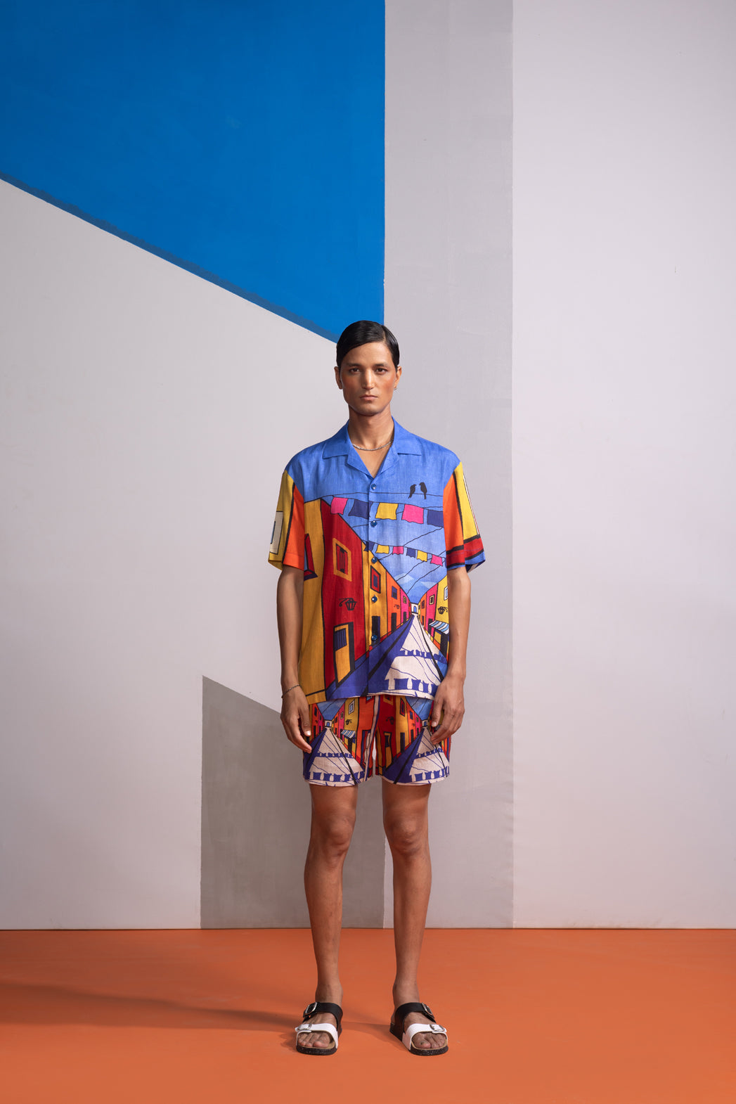 CHINA TOWN POLO SHIRT WITH SHORTS