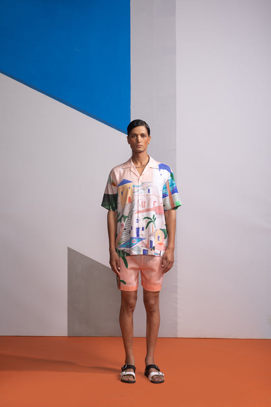 ISLAND POLO SHIRT WITH SHORTS