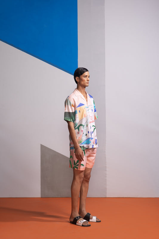 ISLAND POLO SHIRT WITH SHORTS