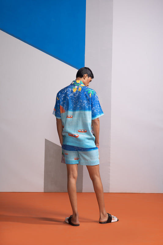 LEMONS AND BOATS POLO SHIRT