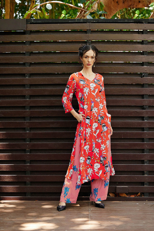 Paradise Kurta With Pants