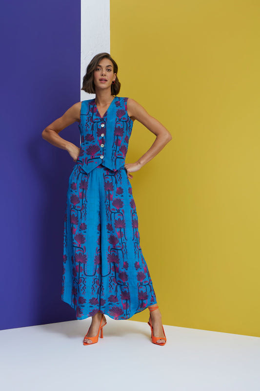 surreal - Waist Coat With High Low Pants