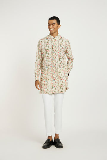 Timeless Blooms - Kurta With Pants
