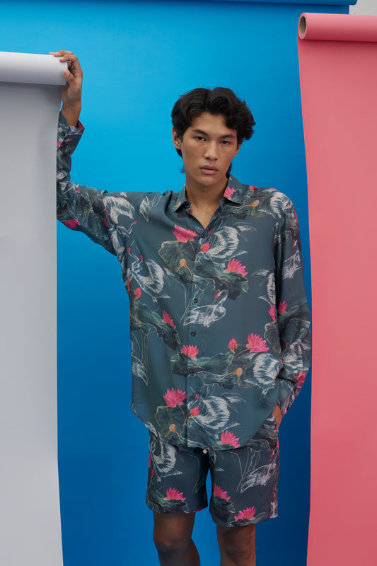 Poppy Shirt With Shorts
