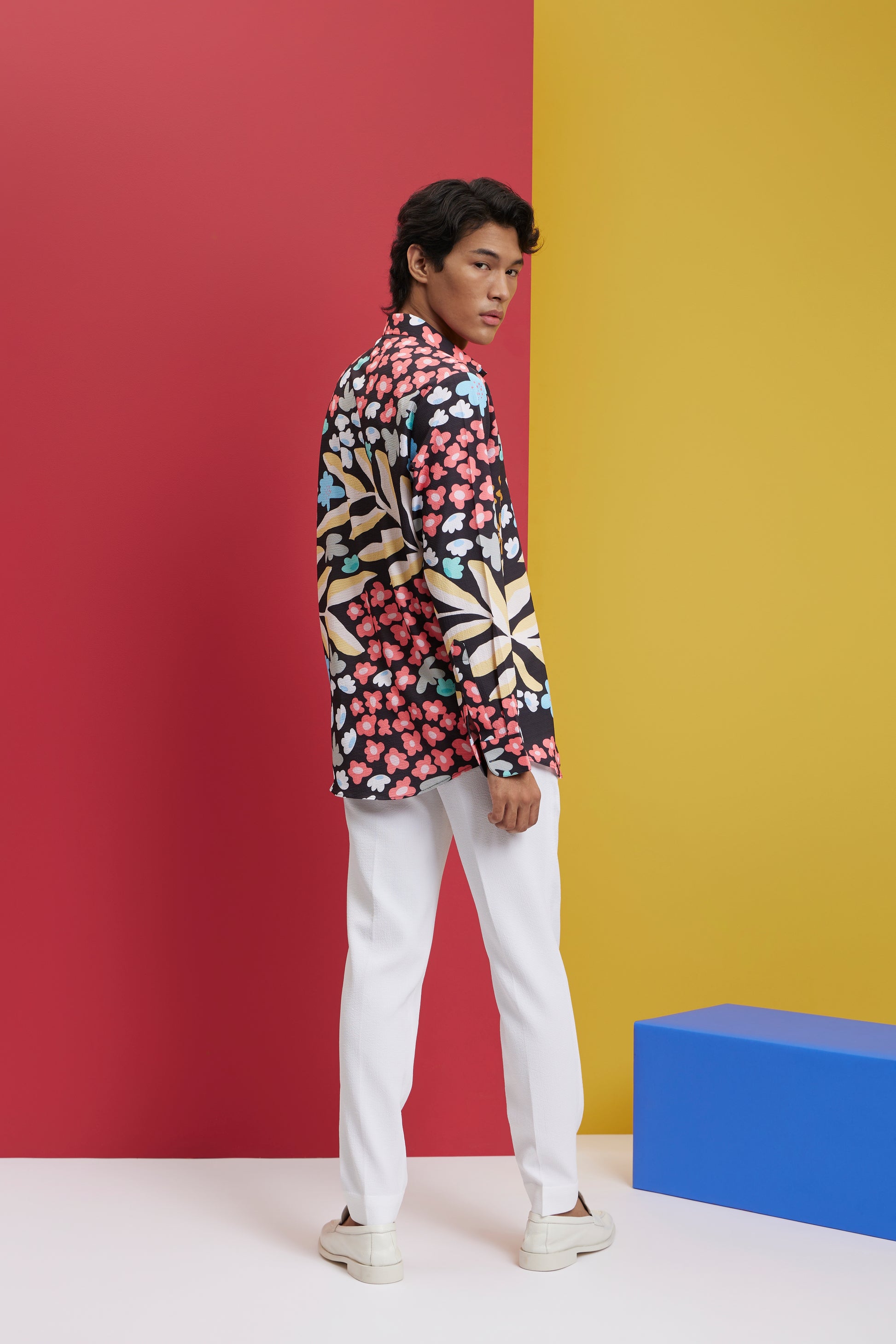 Floral Frenzy Shirts - Contemporary Fashion