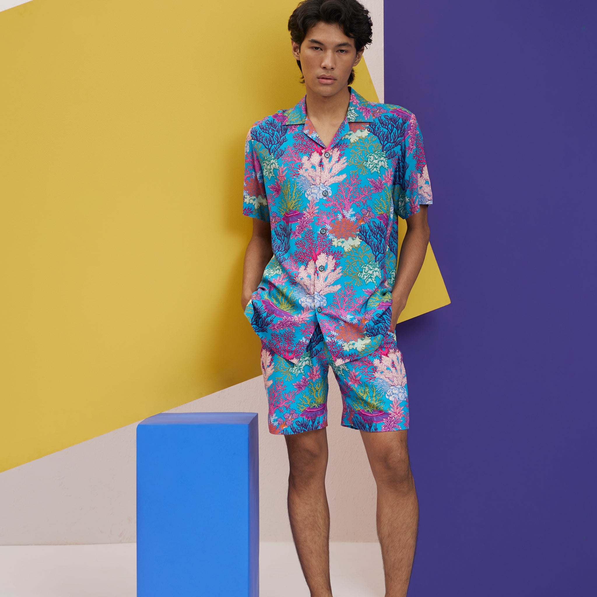 Pina Colada Shirt With Shorts