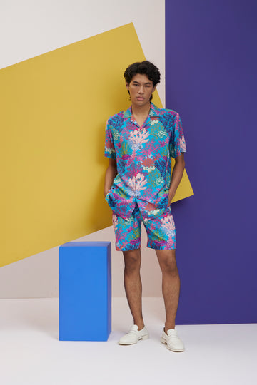 Pina Colada Shirt With Shorts