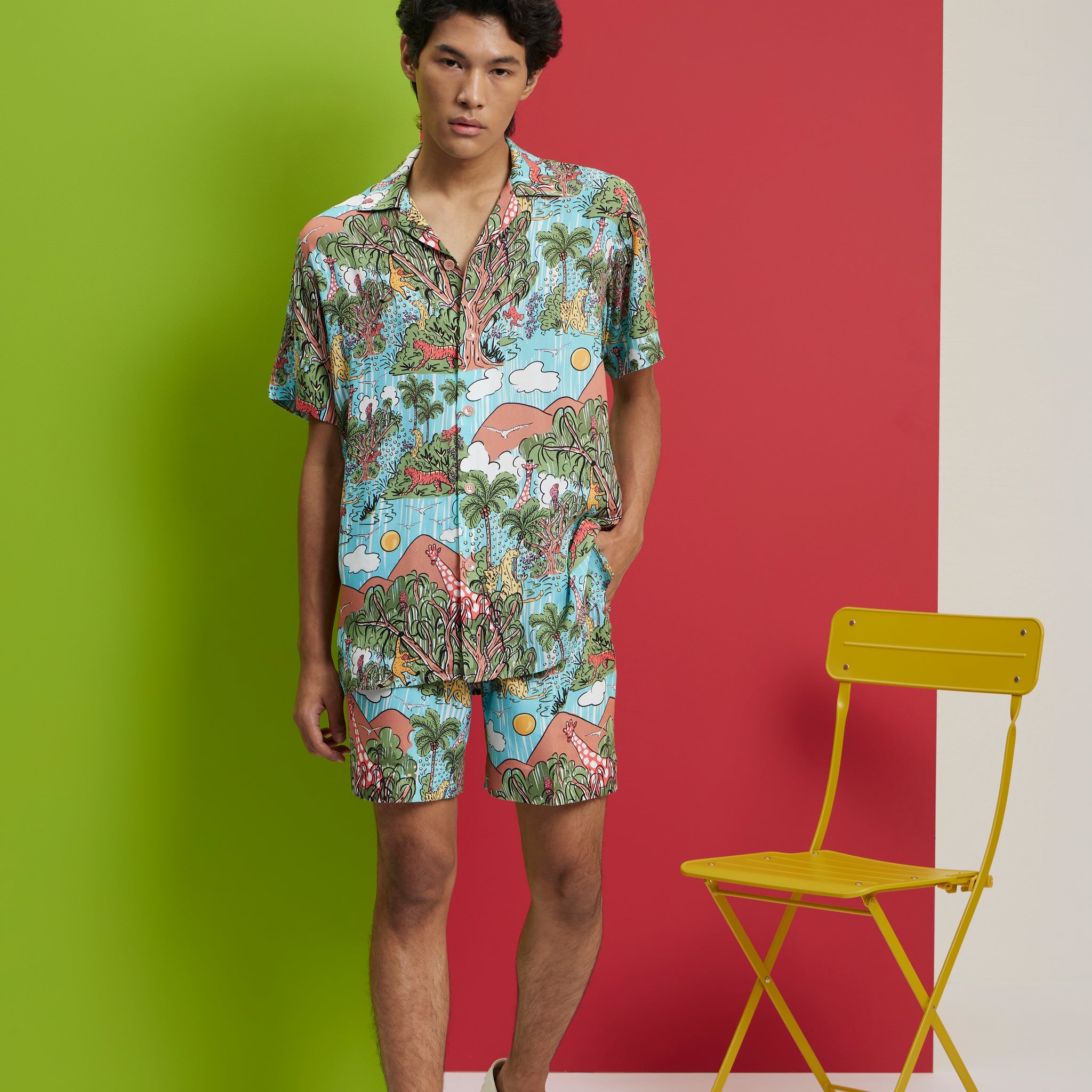 In The Woods Shirt With Shorts