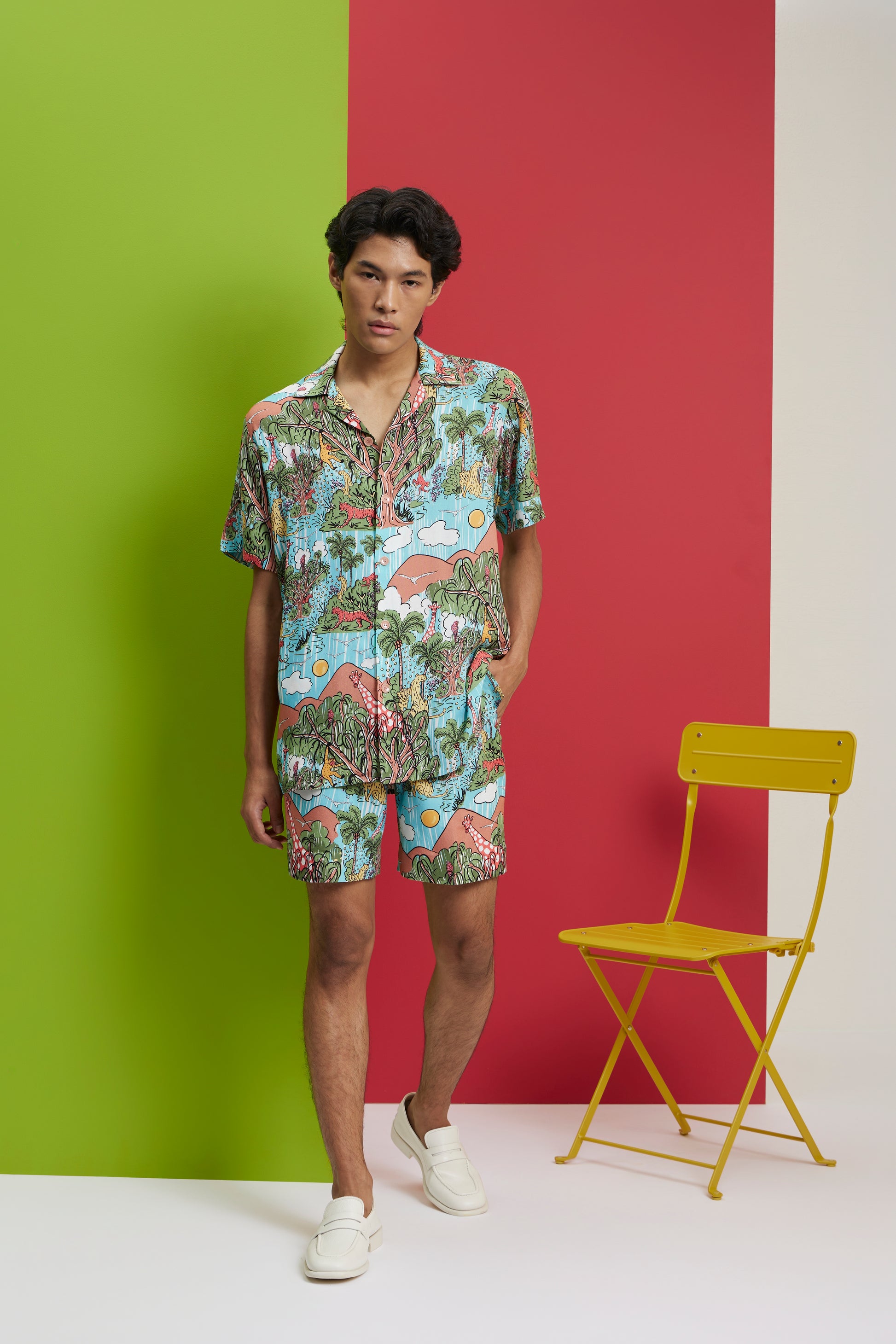 In The Woods Shirt With Shorts