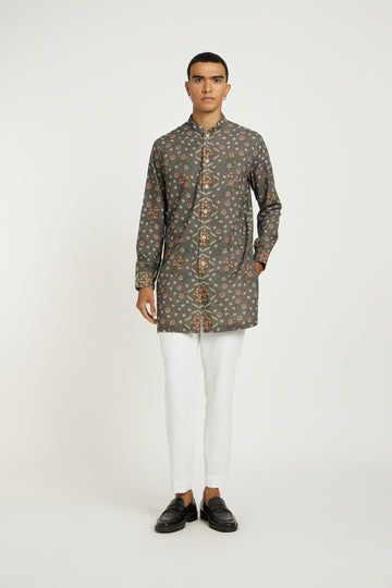 The Grey Affair - Kurta With Pants