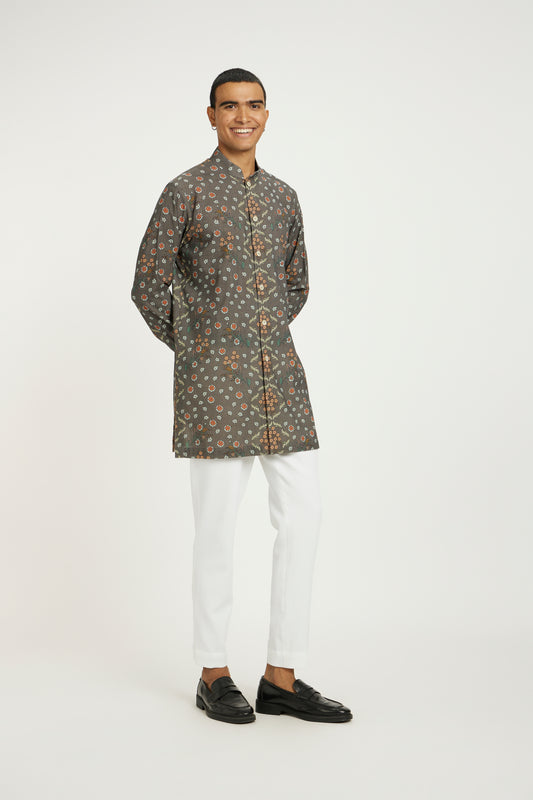 The Grey Affair - Kurta With Pants