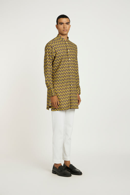 Modern Geometry - Kurta With Pants