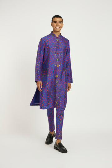 Perse Bloom Kurta Set