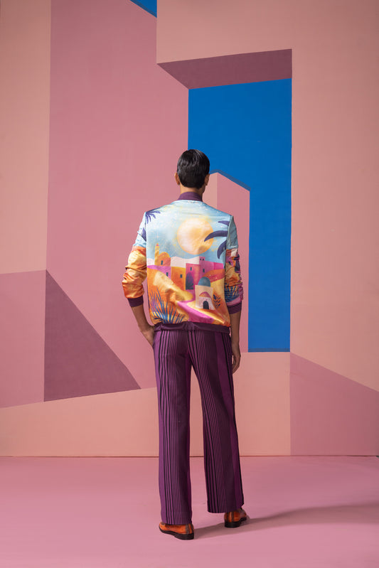 SUNLIGHT IN THE DESERT BOMBER JACKET