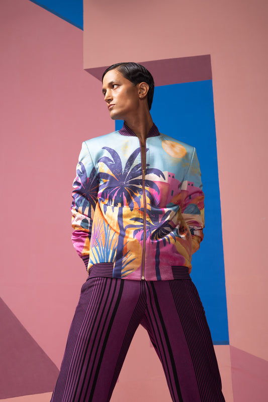 SUNLIGHT IN THE DESERT BOMBER JACKET
