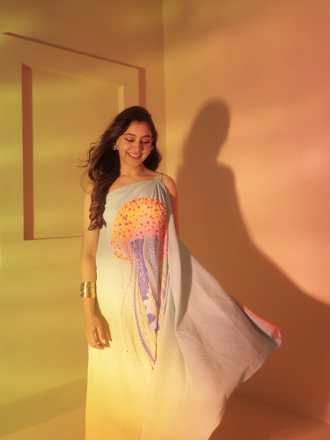 Niti taylor's timeless charm in our Waves Dress