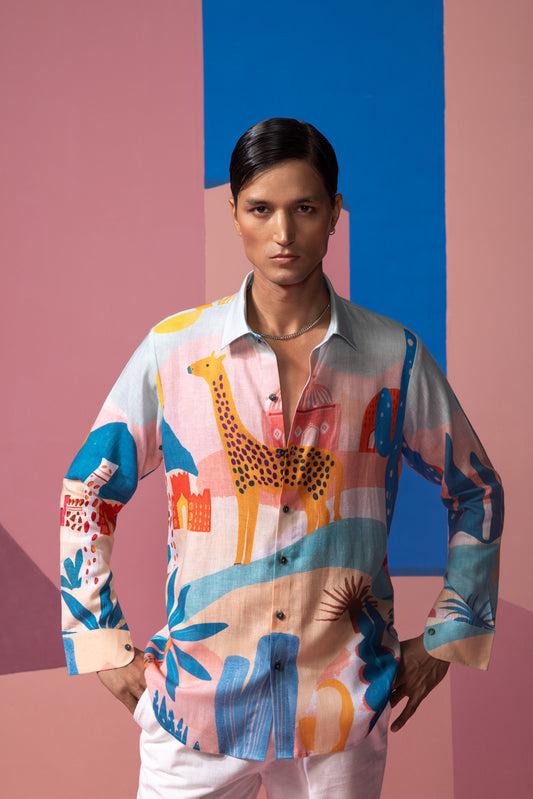 SUNSET SAFARI FULL SLEEVE SHIRT