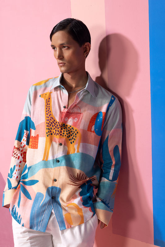 SUNSET SAFARI FULL SLEEVE SHIRT
