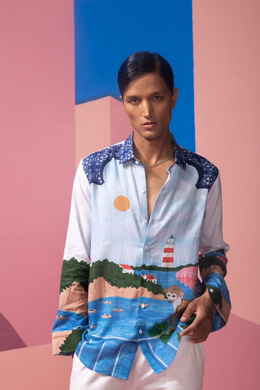 THE MONKEY GATE FULL SLEEVE SHIRT