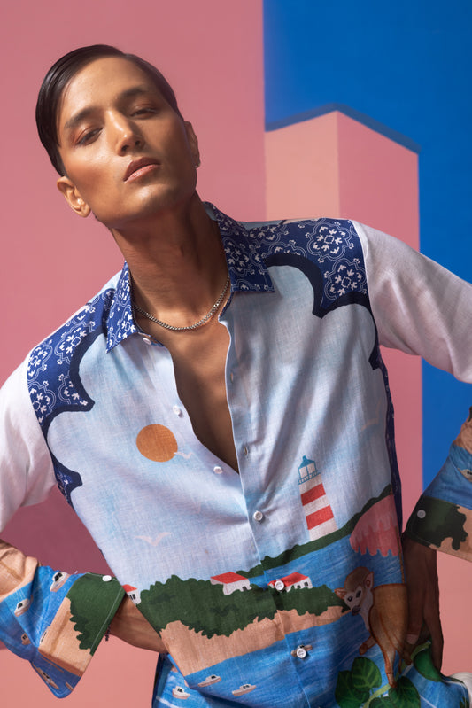 THE MONKEY GATE FULL SLEEVE SHIRT