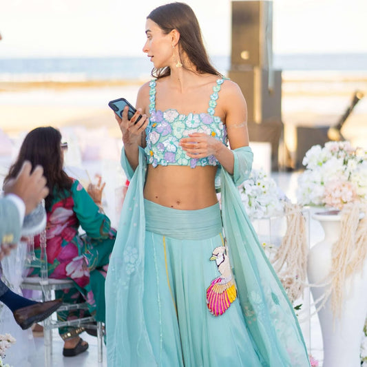Angelika Bambi in our Island Breeze Lehenga Set