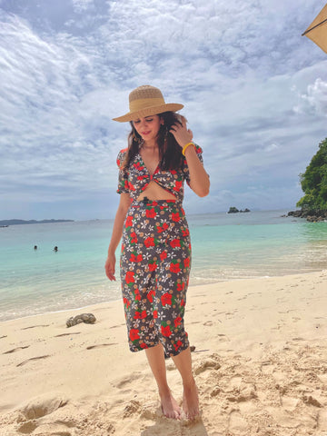 Sanjana Sanghi in our Full Bloom Co-ord Set