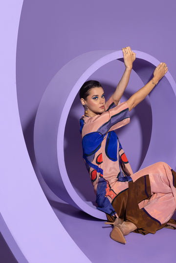 Doin' the Most - High Slitted Kurta with Pants by Nautanky