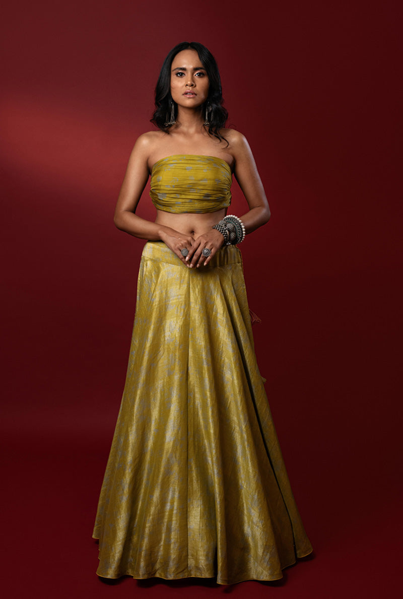 Yellow Designer Lehenga 