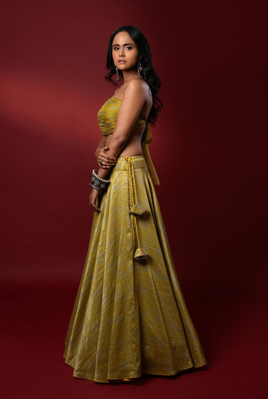 Inayat Lime Lehenga