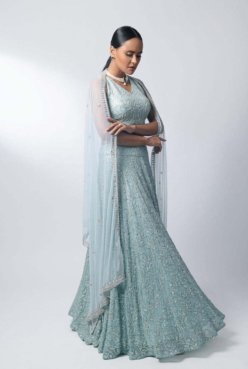 Lehenga with dupatta set 