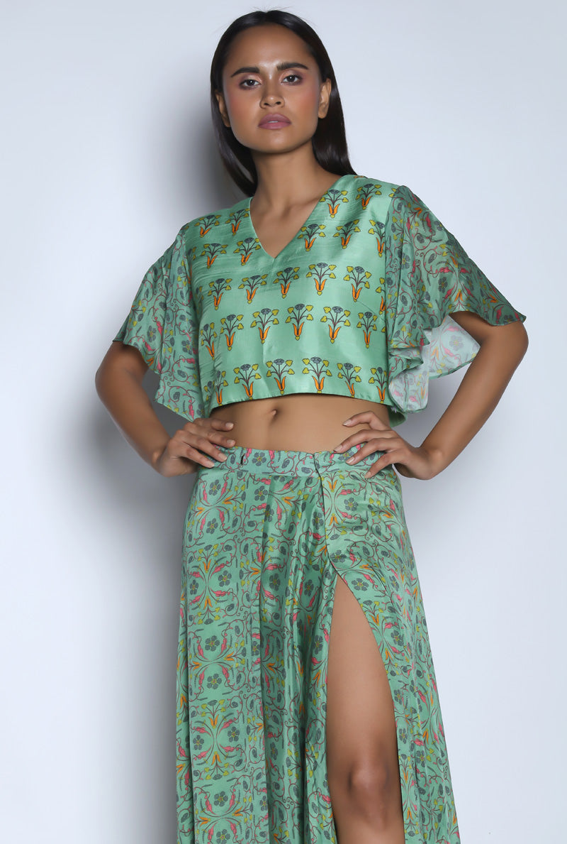 Designer women skirt set
