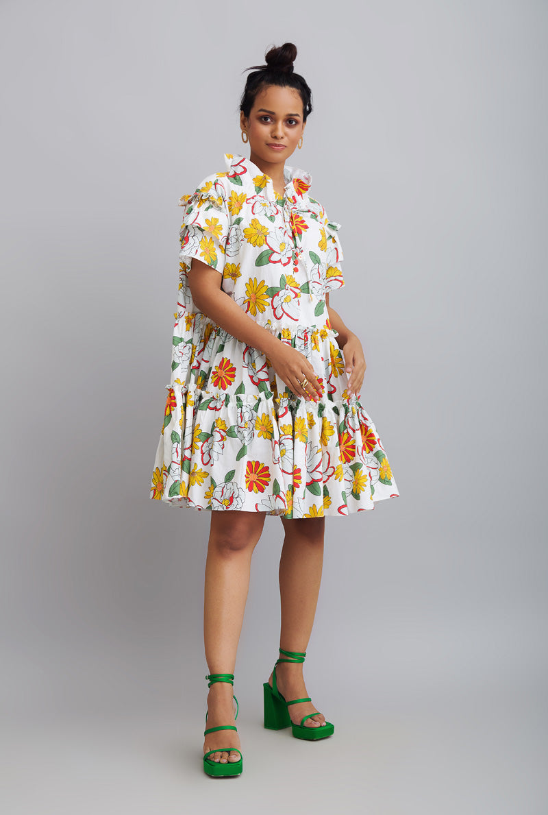 Three Tiered Dress - Designer Clothing Store