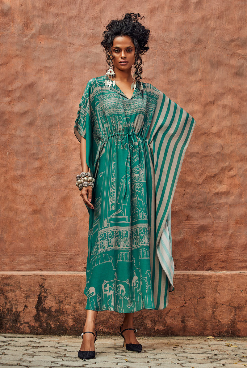 Designer Printed kaftan 