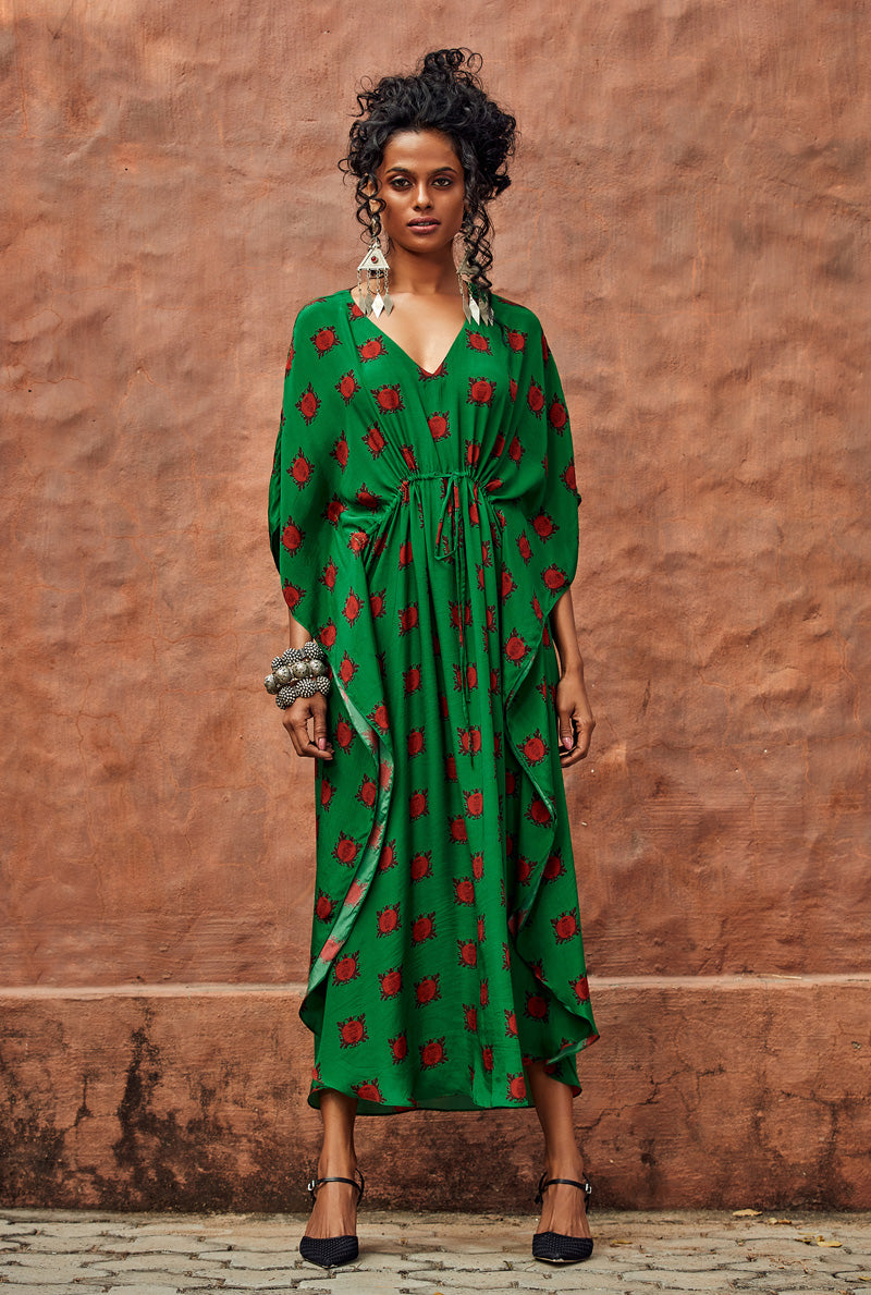 designer kaftan dress