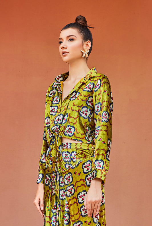LIME GREEN CO-ORD SET