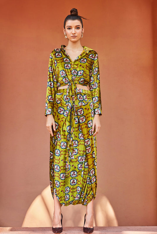 LIME GREEN CO-ORD SET