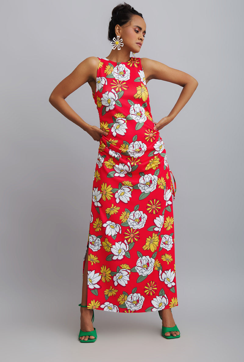 Ruffled Detailed Dress - Contemporary Style Clothing