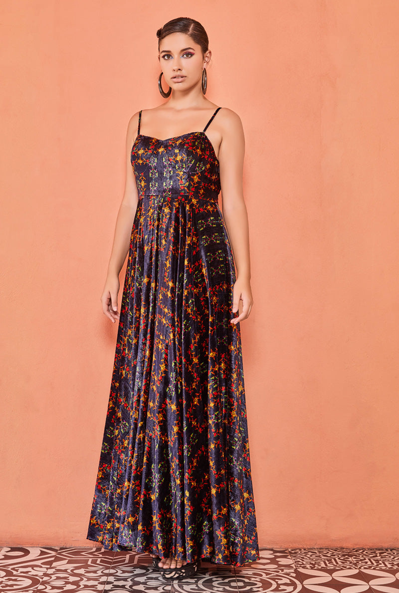 Navy Blue Dress - Contemporary Fashion