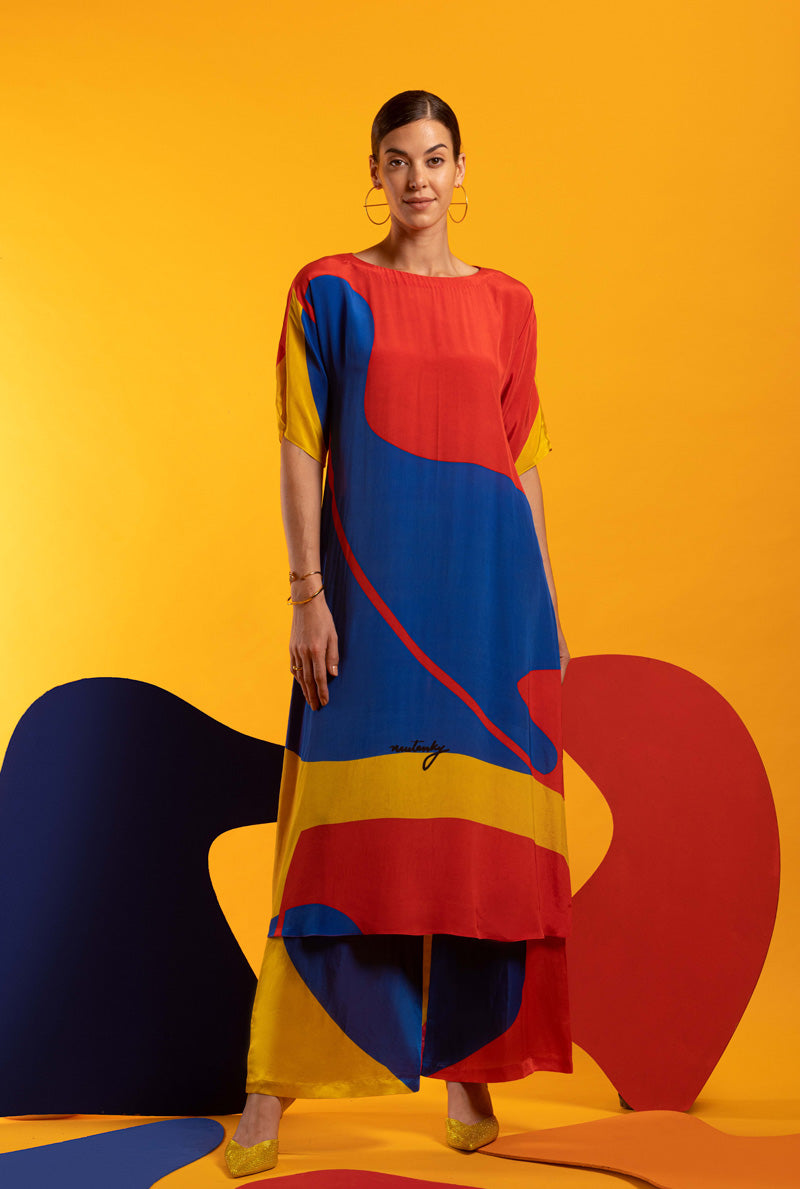 Women tunic with pants