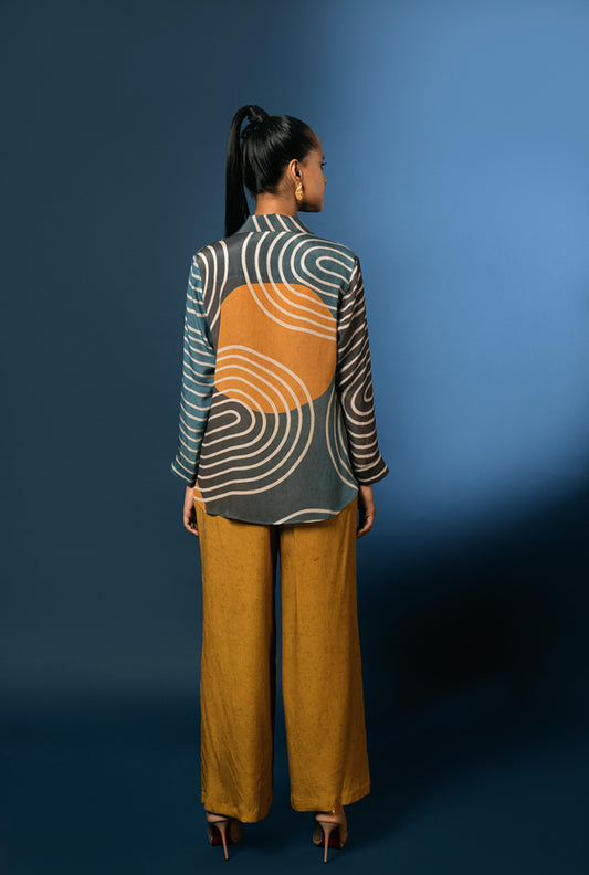 Women Designer Shirt with Pant - GLOW UP