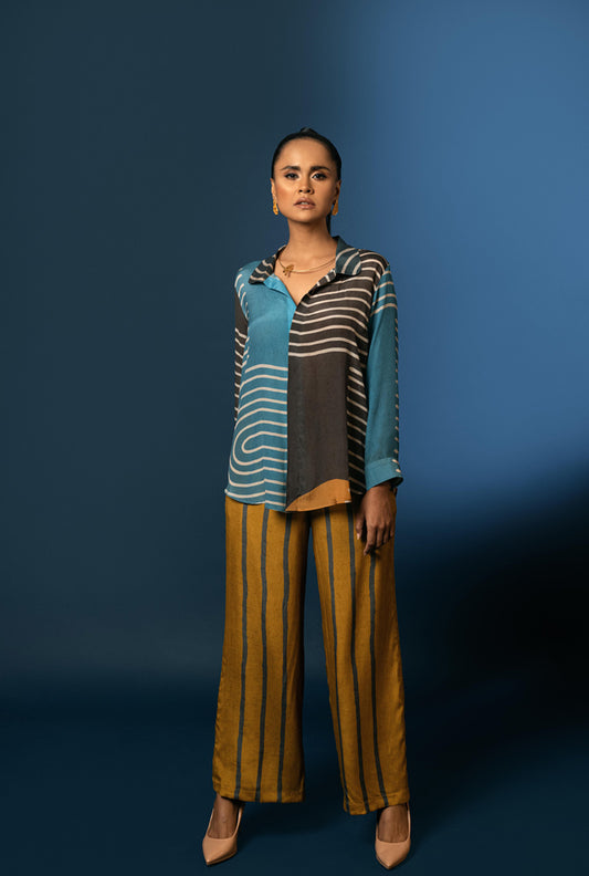 Women Designer Shirt with Pant - GLOW UP